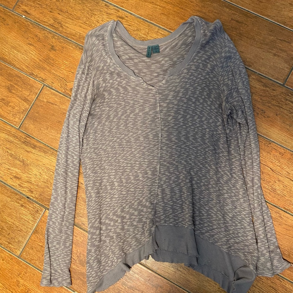 Mauve long sleeve top from Anthropology